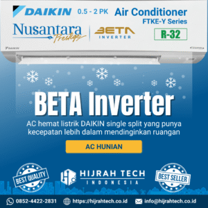 Daikin NUSANTARA Prestige - Beta Inverter 0,5 (½) PK